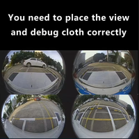 Hesida Direct Panoramic 3D 360-Degree Car Reversing Aid MAX Calibration Cloth Bird View AVM System Model Calibration Cloth