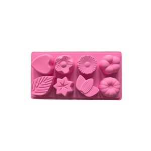 1-Dùng Một Lần Khuôn Silicon Hoa Thực Vật Hình Trái Tim Thiết Kế Lá Tự Làm Xà Phòng Handmade Làm Bánh Trang Trí Túi SHU XIN - Product Image 2