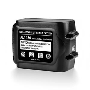 Batteria LiFePO4 liquida ignifuga in ABS+PC da 14.4V 3.0Ah per utensili elettrici a batteria <span class=keywords><strong>MAK</strong></span>, 600 cicli, compatibile con BL1430/BL1440/BL1450 - Product Image 3