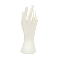 Pas cher Femme Noir En Plastique Mannequin Main Titulaire Gant Anneau Bracelet Bijoux Affichage Mains