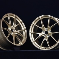 Jantes WHEELBOSS, fabrication directe, design concave brossé, jantes en alliage d'aluminium monobloc, 19-20 pouces, jantes forgées