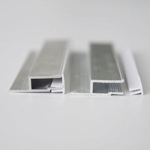 1.25m 2.5m de long par pièce de profil de plafond en aluminium H sans bande de décoration pour film de plafond extensible en <span class=keywords><strong>PVC</strong></span> - Product Image 2