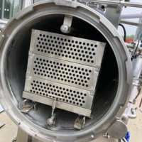 Modèle 900*1800 Stérilisateur alimentaire Pasteurisateur Autoclave pour canettes Viande Fruits de mer Ketchup Prêt à manger Journal Oeufs