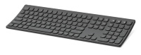 Clavier Privé B605 sur Bureau Actto avec Récepteur 2.4GHz BT 5.2 Sans Fil + Filaire, Mécanisme Ciseaux Ergonomique Breveté KC FCC CE RoHS TELEC