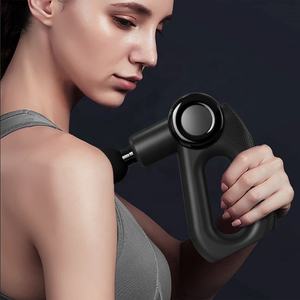 5 Geschwindigkeiten und <span class=keywords><strong>7</strong></span> austauschbare Köpfe Deep Tissue Mini Massage pistole Hand wiederauf lad bares Massage gerät - Product Image 6