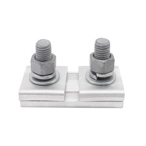 Clip de fixation pour câble en aluminium à rainures parallèles, pour câblage de lignes électriques, matériaux cuivre et aluminium - Product Image 3