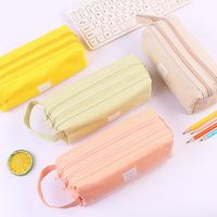 Trousse à crayons de grande capacité, organisateur de papeterie Kawaii, fournitures scolaires et de bureau, boîtes à crayons pour la rentrée scolaire pour filles et garçons