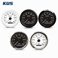 Speedometer Sensor Pulsa 85mm 12/24V Multi Range KM/H untuk Mesin Genset Kapal