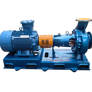 OEM Customized Wholesale 380V Three-Phase Motor 440m/h Flow Rate 20 Lift 304 Stainless Steel Flange Connection Horizontal <b>Pump</b> - Product Image 1