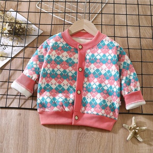 Vêtements en coton pour bébés, mélange aléatoire tendance, cardigan, pantalon, design Père Noël, vêtements d'automne et d'hiver, veste, manteau - Product Image 6