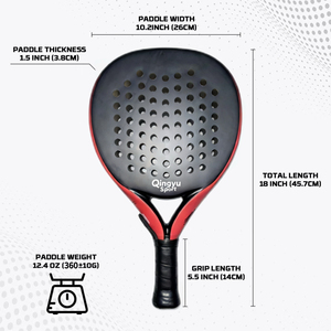 Raquettes de <span class=keywords><strong>tennis</strong></span> QINGYU SPORT de haute qualité, en fibre de carbone 18K, fabriquées en usine, avec poignée en fibre de carbone, en stock, raquette de padel - Product Image 4