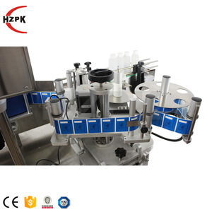 HZPK ARLM-160B Automatic <b>Small</b> Plastic Bottle Barcode Adhesive Label Labeling Machine for Sale - Product Image 6