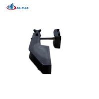 Nouveau support de rail de guidage en nylon flexible et réglable ZJ-B pour usage en restaurant, capacité de charge de 500 kg