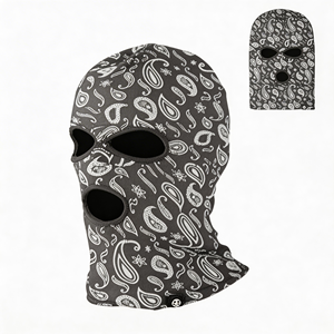 Pasamontañas de Doble Capa Y2K, Máscara de Esquí Ajustable, para Deportes al Aire Libre, Fiestas, Uso Diario, Unisex, Protección Térmica para Frío Extremo - Product Image 2