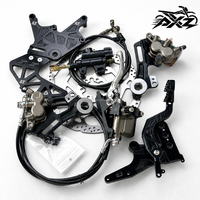 Pièces détachées Surron Light Bee X améliorées, système de freinage arrière à double piston en aluminium anodisé de 240 mm, nouvelle garantie d'un an, kit de vélo électrique tout-terrain