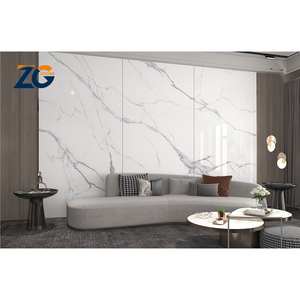 Zgstone Hiện Đại Sang Trọng Calacatta Lớn Đá Thiêu Kết Đá Chất Lượng Cao 1600*3200*12Mm Matte Bề Mặt Đá Cẩm Thạch Gốm Thảm Gạch - Product Image 3