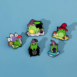 Venta directa de fábrica, nuevos alfileres de esmalte modernos antiguos, broche de solapa de Animal de dibujos animados, baratijas bonitas para gatos para niñas, regalo de vacaciones - Product Image 2