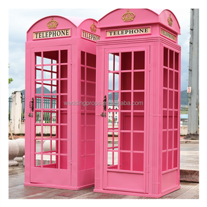 Cabina Telefonica Rossa Stile Londinese Antica in Vendita a Prezzo all'Ingrosso - Product Image 4