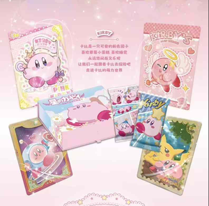 Kirby Anime <span class=keywords><strong>carte</strong></span> pour enfants fantaisie <span class=keywords><strong>Action</strong></span> dessin animé mignon étoile personnages Rare jeu limité Collection <span class=keywords><strong>carte</strong></span> enfant jouets cadeaux - Product Image 2