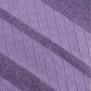 Ensemble de serviettes de bain de qualité supérieure, blanches, 100% coton, couleur unie, écologiques, séchage rapide, haute densité, personnalisables - Product Image 3