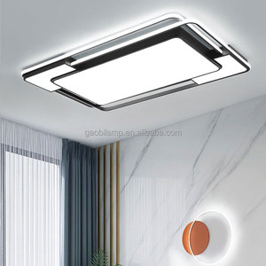 Moderna plafoniera a montaggio superficiale con interruttore di controllo alta CRI 90 per soggiorno - Product Image 5