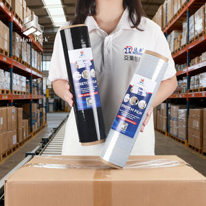 Film étirable commercial Yalanpack professionnel, transparent, souple, en LLDPE, résistant à l'humidité, pour isolation électrique industrielle - Product Image 1