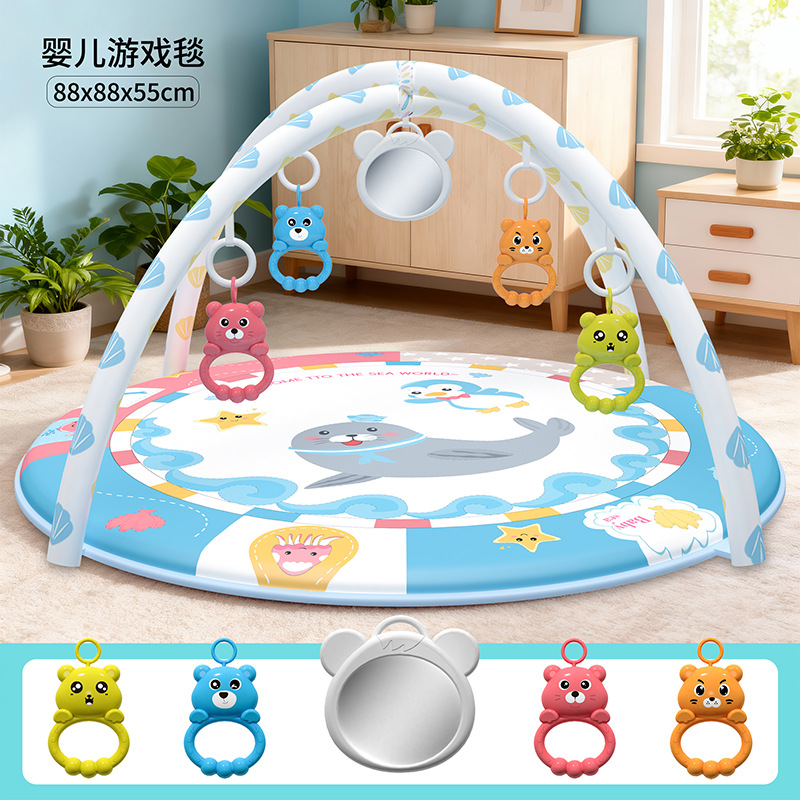 8720 sea lion baby blanket-english color box