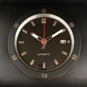 นาฬิกาแขวนผนังดิจิตอลควอตซ์หน้าปัดเดี่ยว ดีไซน์หรูหราทันสมัย เหมาะสำหรับตกแต่งบ้าน พร้อมเข็มโลหะคุณภาพสูงสำหรับห้องนั่งเล่น - Product Image 6