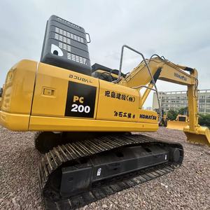 รถขุดตีนตะขาบ Komatsu PC200 มือสอง 20 ตัน ของแท้จากญี่ปุ่น ระบบไฮดรอลิก ชั่วโมงการทำงานต่ำ ขาย - Product Image 1