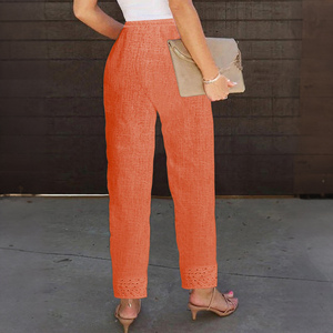 Nueva Colección Primavera Otoño 2026: <span class=keywords><strong>Pantalones</strong></span> Casuales de Alta Gama para <span class=keywords><strong>Mujer</strong></span>, Estilo Chino, Pierna Recta, Pierna Ancha, Holgados y Cortos - Product Image 2