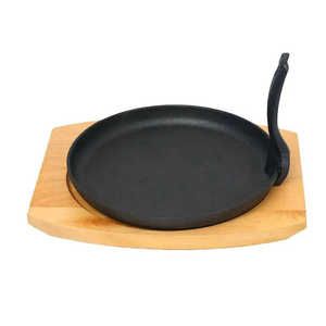 Usine <span class=keywords><strong>pas</strong></span> <span class=keywords><strong>cher</strong></span> prix Sizzer <span class=keywords><strong>plaque</strong></span> fonte <span class=keywords><strong>plaque</strong></span> grésillante pour le <span class=keywords><strong>camping</strong></span> - Product Image 5