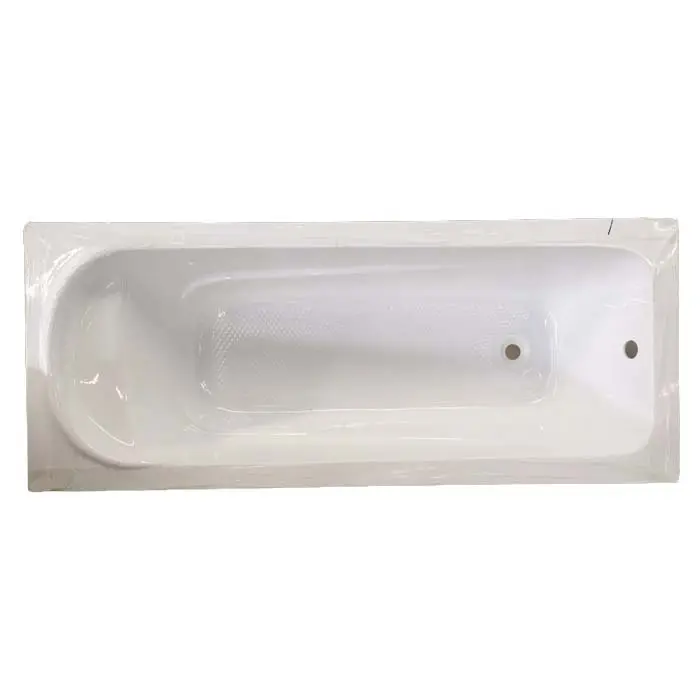Simple model bathtub drop in anti slip bath