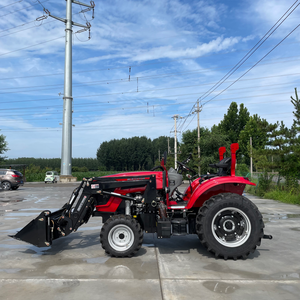 Tracteur 4x4 certifié COC de 50 CV avec cabine ROPS |   Tracteur agricole compatible avec chargeur frontal Euro 5 - Product Image 1