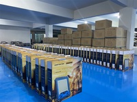Lampu Sorot Tenaga Surya Aluminium dengan Kamera CCTV 4G WiFi Outdoor 600W 1000W IP66 Tahan Air Lampu LED Keamanan untuk Taman Parkir