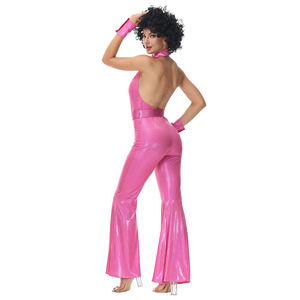 Retro Hippy Hippie disfraz Disco Halloween disfraz fiesta actuación <span class=keywords><strong>fantasía</strong></span> ahueca hacia fuera disfraz Cosplay - Product Image 6