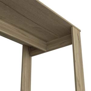 Escritorio de ordenador DB Albion Light Oak Finish con amplia superficie de trabajo y patas - Product Image 4