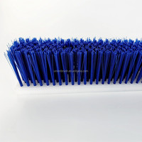 Brosse plate à fils en nylon et plastique PP pour plaques