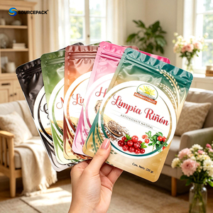 Bolsas con Cierre Zip Personalizadas <span class=keywords><strong>de</strong></span> Bajo MOQ para Snacks Saludables, Ideales para Empacar Alimentos Orgánicos y Avena - Product Image 1