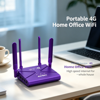 CPE907 4G WiFi 6 CPE sans fil avec entrée d'alimentation Type-C, prend en charge 32 utilisateurs, emplacement Nano SIM, bande B20, modem routeur LTE pour l'Europe