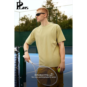 Camiseta Deportiva Personalizada, Holgada, Transpirable, de Poliéster/Algodón, para Exteriores, Secado Rápido, Ligera, Manga Corta para Hombre, Primavera-Verano 2026 - Product Image 6