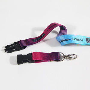 Groene Kleur Quick Release Gesp Breakaway Aangepaste Lanyard Promotionele Lanyards - Product Image 6