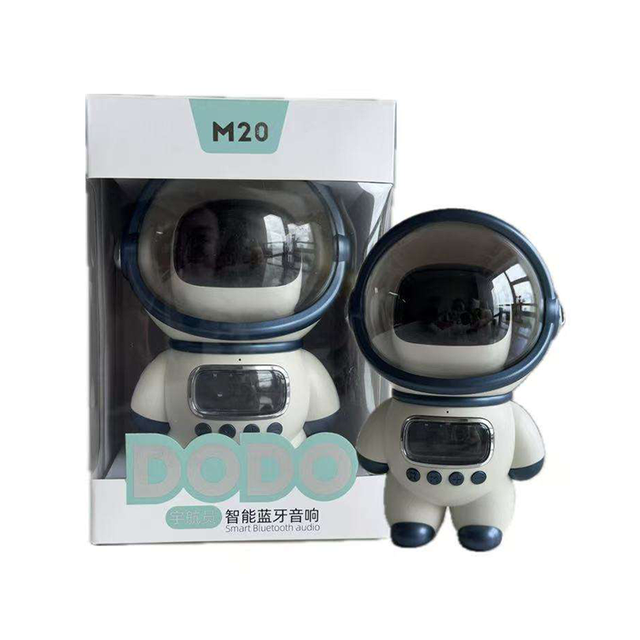 2025 Portable AI Astronaut Wireless Speaker with RGB LED Night Light Dodo BT Intelligent Robot Audio Music System