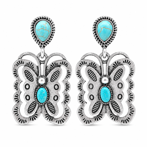 Orecchini a Farfalla Bohémien per Donne, Stile Vintage, Accessori per Orecchie da Indossare Quotidianamente - Product Image 3