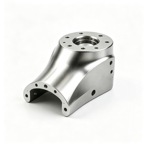 Pieza de chapa metálica mecanizada por CNC de aluminio y acero inoxidable con bandeja perforada y recortes - Product Image 1