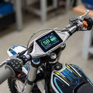 Moto électrique tout-terrain Stark Varg Style 9KW 80V37AH avec double frein à disque, vitesse maximale de 110 km/h, design Yozma, motocross pour adultes - Product Image 5