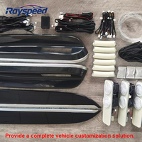 Iluminación Ambiental para Paneles de Puerta Central y Laterales Traseros para MPV Mercedes Benz Clase V W447 VITO V260 V250