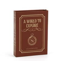 Boîte cadeau rigide marron de luxe personnalisée avec insert en mousse pour un affichage sécurisé des produits