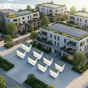 Système d'énergie solaire hybride tout-en-un JApower 15 kW 60 kWh avec onduleur et batterie au lithium pour usage commercial - Product Image 6