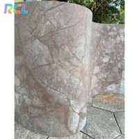 RCL Mcm Board Pierre Flexible Placage Marbre Comme Des Carreaux Souples Panneaux Muraux Décoratifs Carreaux Flexibles pour Grand Bâtiment