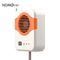Chauffe-Plumes Intelligent Thermostatique V0 Ignifuge avec Ventilateur Chaud/Froid Anti-Morsure pour Cage à Oiseaux – Chauffage pour Animaux Volants